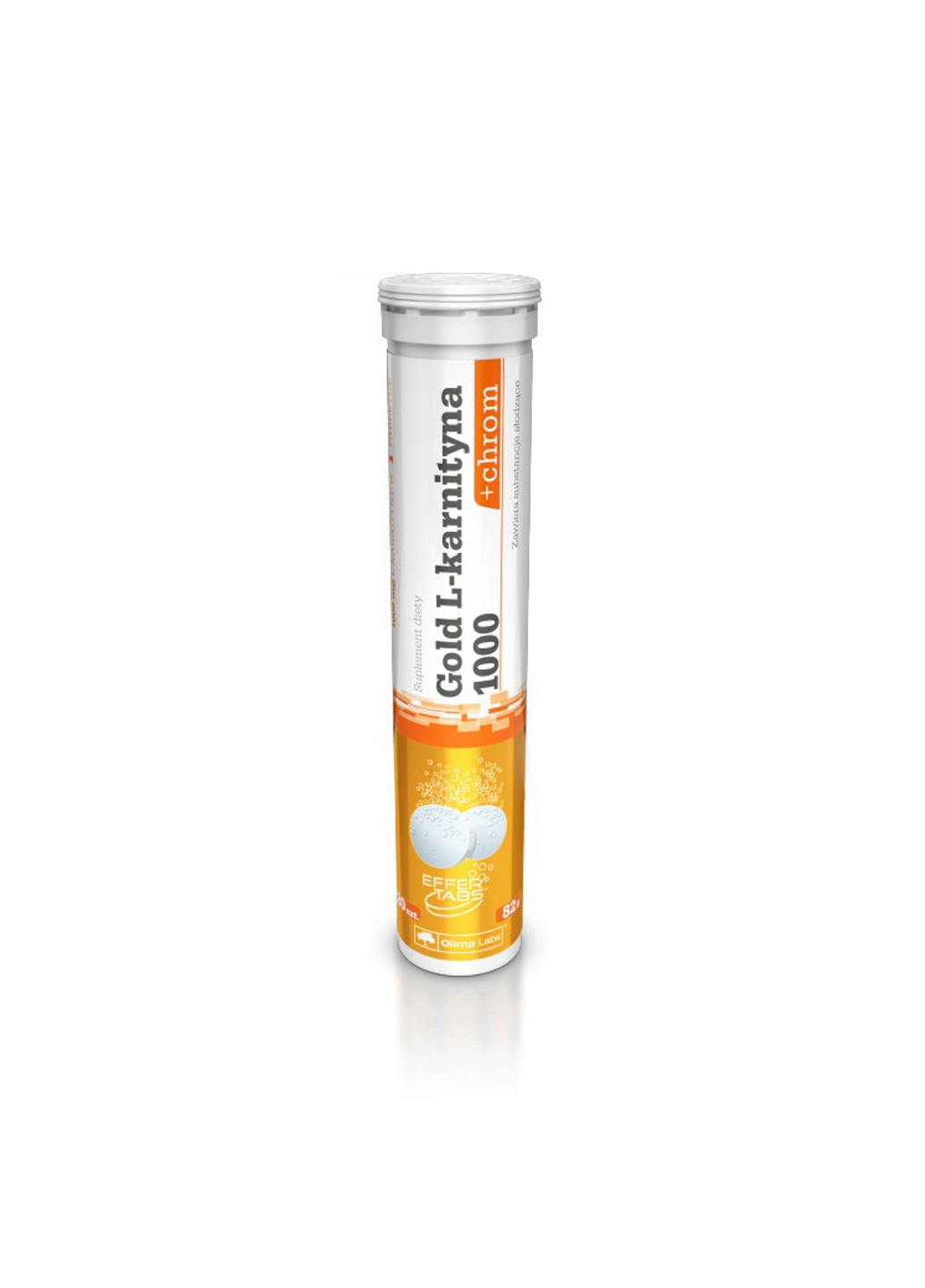 L-карнитин Gold L-karnityna 1000 + chrom 20 таблеток Olimp (255363265)