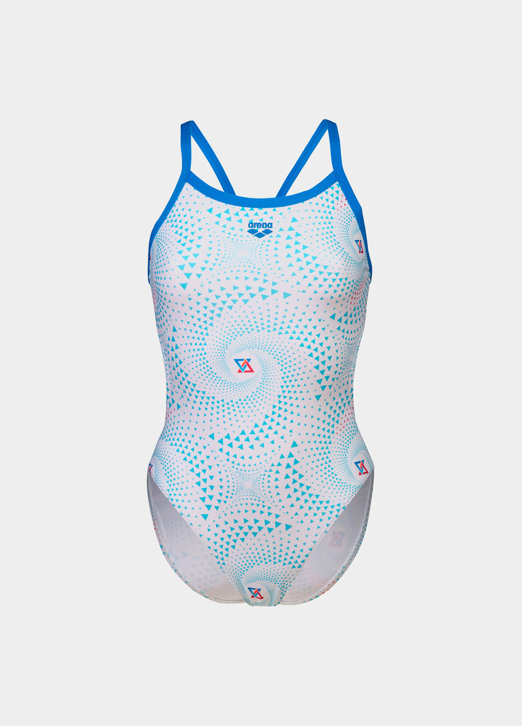 Білий демісезонний купальник суцільний Arena FIREFLOW SWIMSUIT