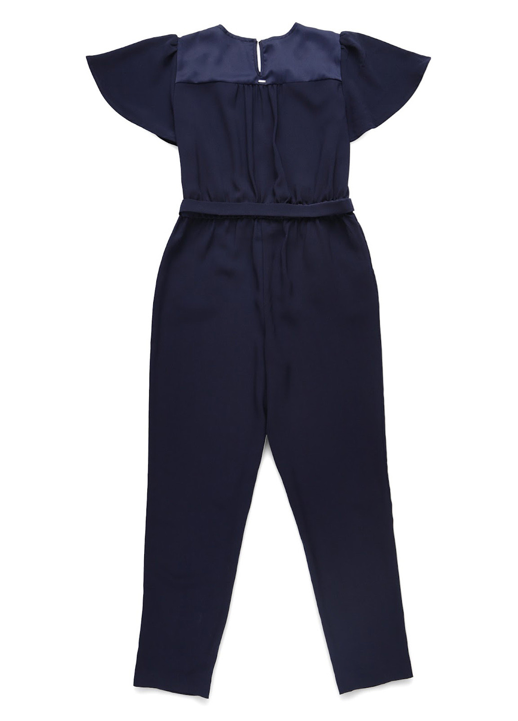 Комбинезон Morgan однотонный тёмно-синий деловой полиэстер