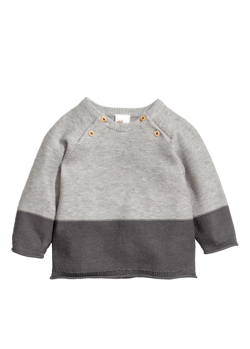 Серый демисезонный комплект (джемпер, брюки) H&M