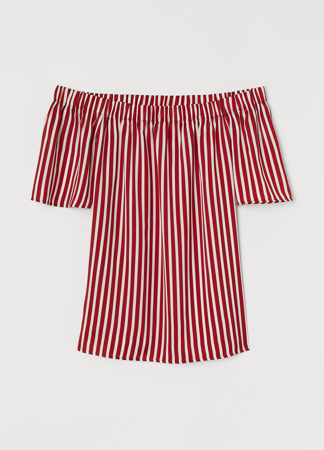 Червона літня блуза весняно-літня H&M