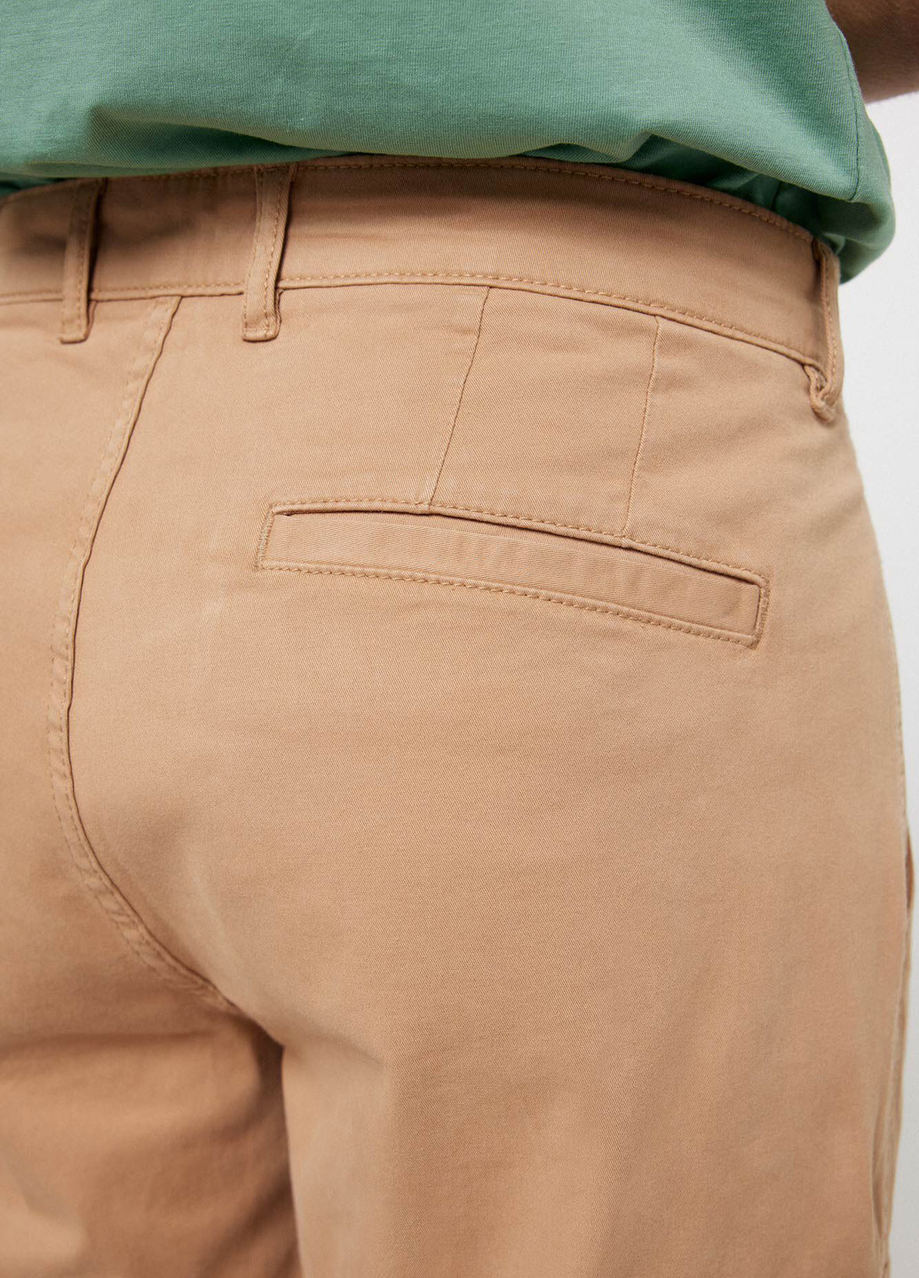 Бежевые кэжуал демисезонные карго, зауженные брюки Springfield