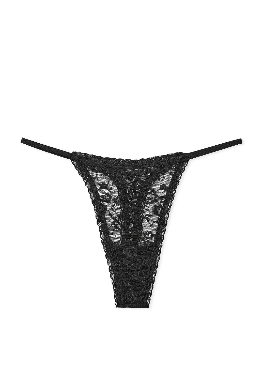 Чорний демісезонний комплект (бюстгальтер, трусики) Victoria's Secret