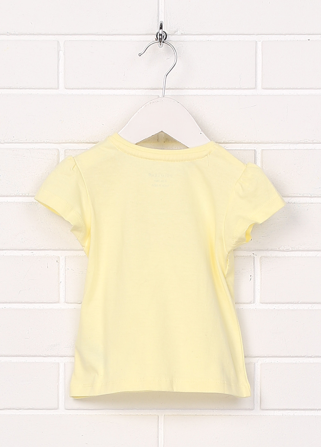 Жовта літня футболка з коротким рукавом Primark