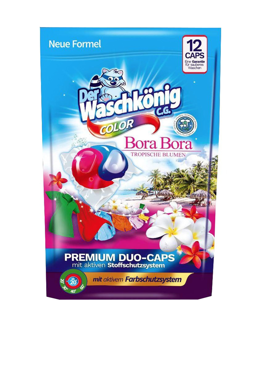 Капсули для прання Bora Bora Duo, 12 шт. Waschkonig (250095256)
