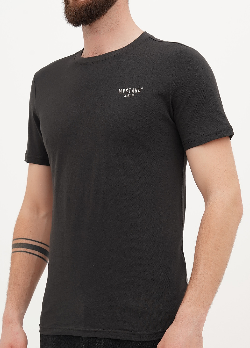 Темно-сіра футболка Mustang
