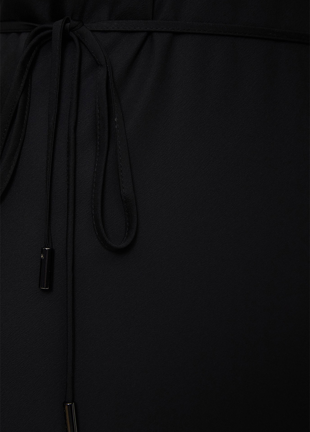 Черное кэжуал платье платье-комбинация Calvin Klein однотонное