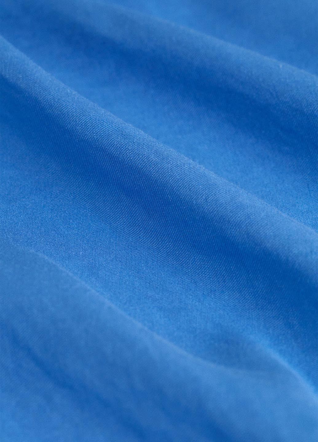 Синяя кэжуал однотонная юбка Gant клешированная