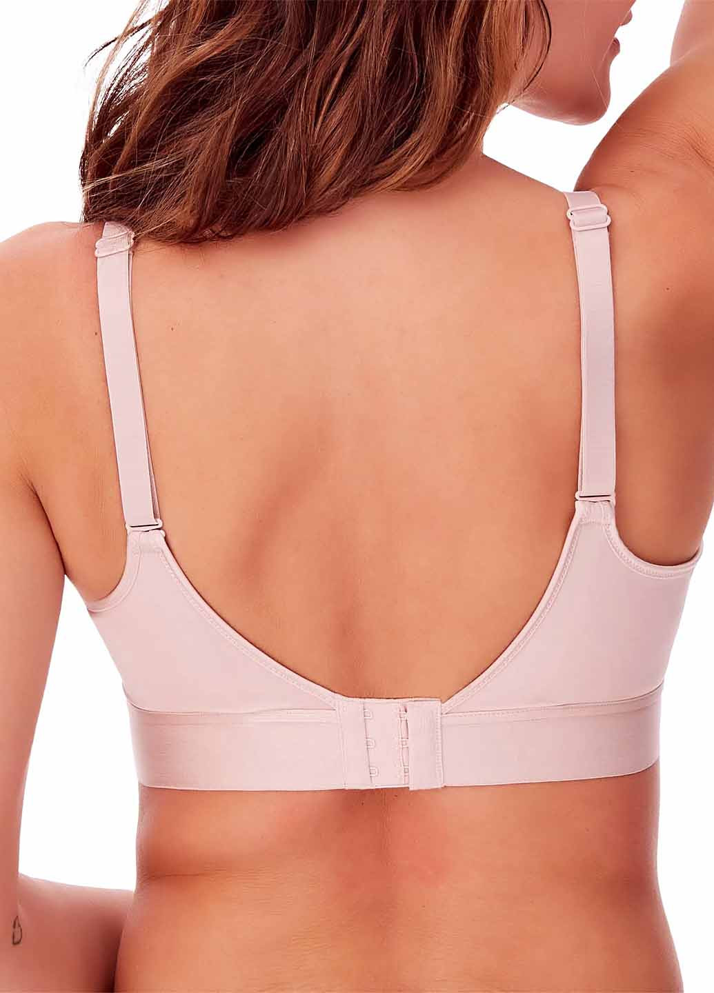 Пудровый бралетт бюстгальтер Bali с косточками нейлон