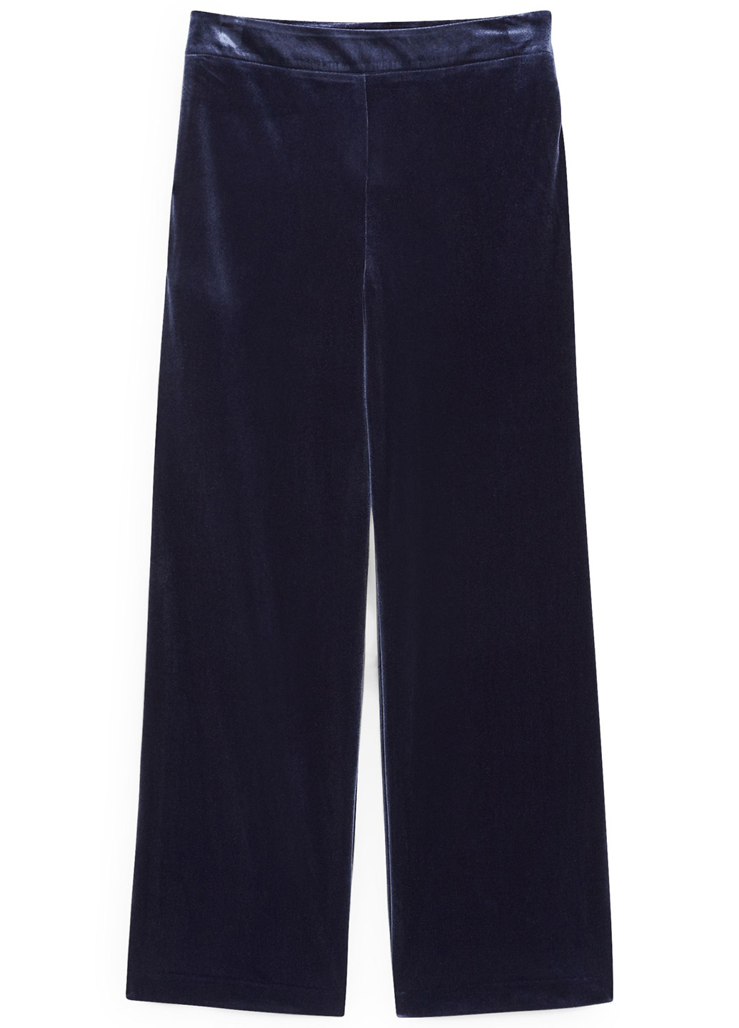 Темно-синие кэжуал демисезонные прямые брюки C&A