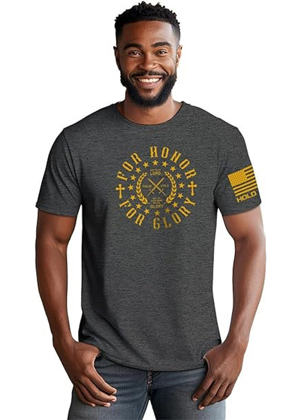 Сіра футболка Gildan