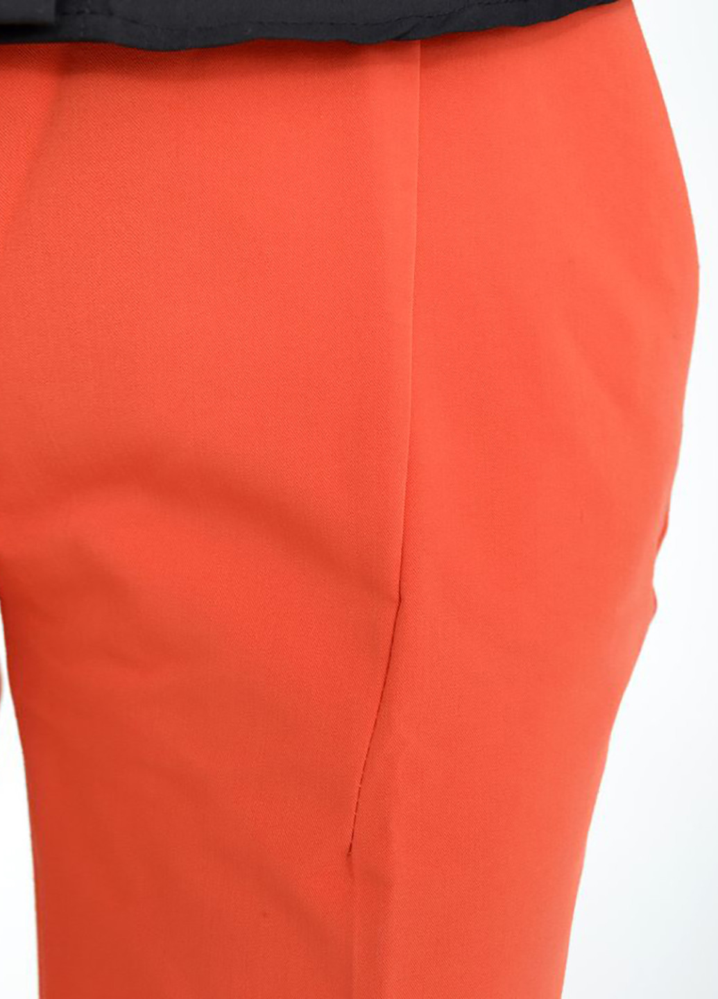 Оранжевые кэжуал демисезонные зауженные брюки Kamomile