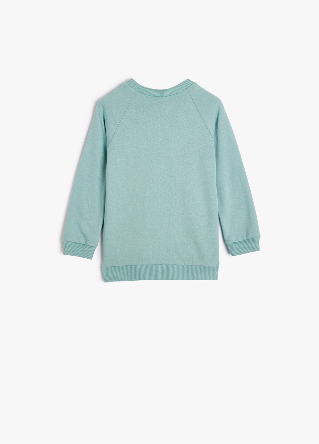 KOTON світшот динозавр м'ятний кежуал бавовна, трикотаж