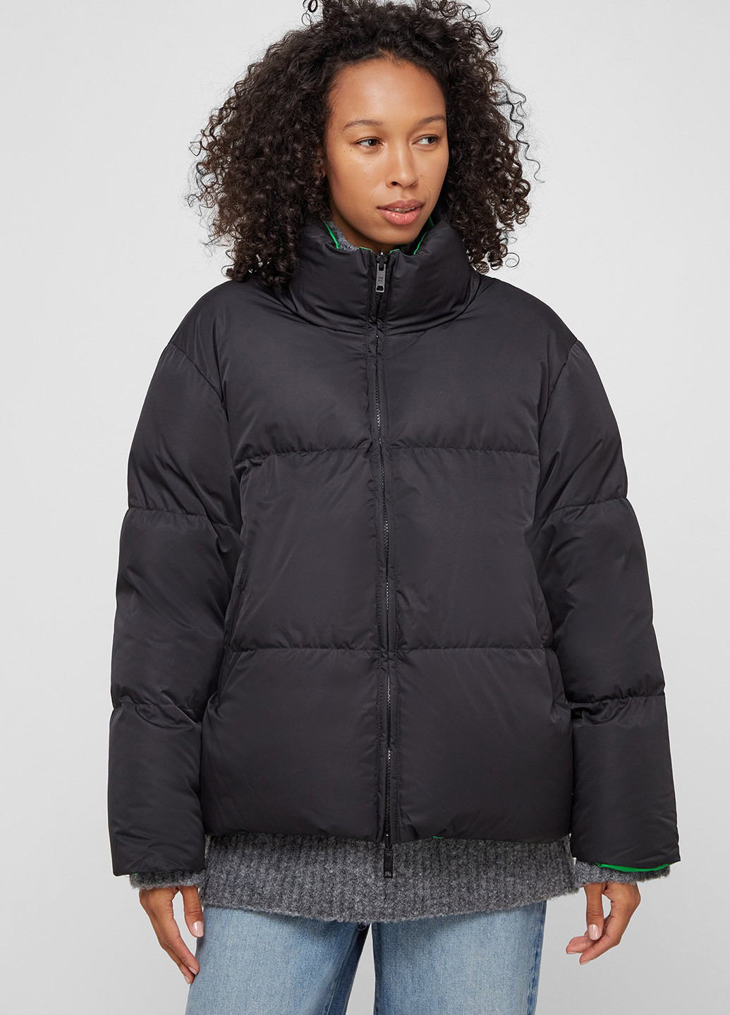 Черный зимний Пуховик PRPY