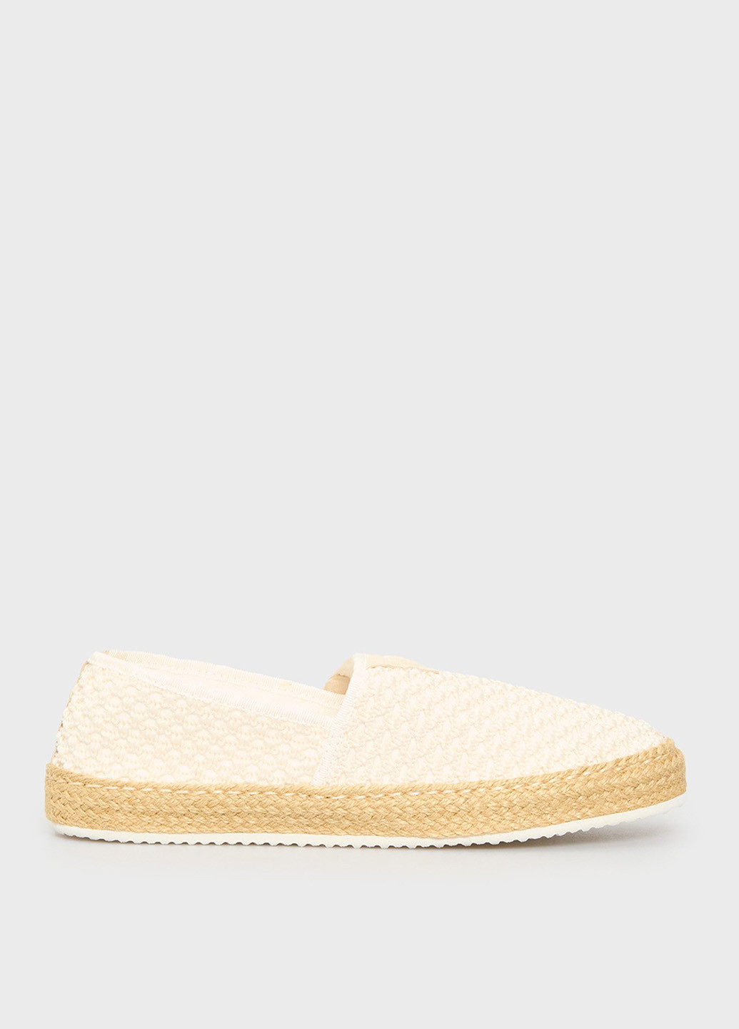 Молочные эспадрильи Gant однотонный джут, логотип (347073364)