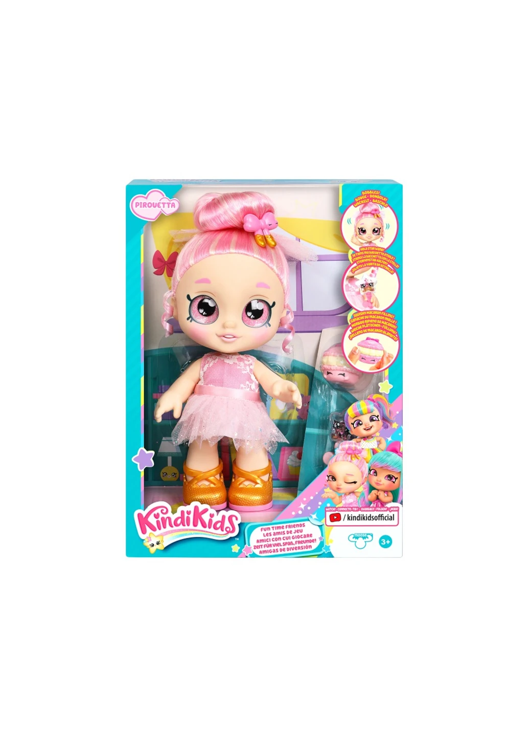 Кукла Пируетта "FUN TIME" Kindi Kids 50060 (255292478)