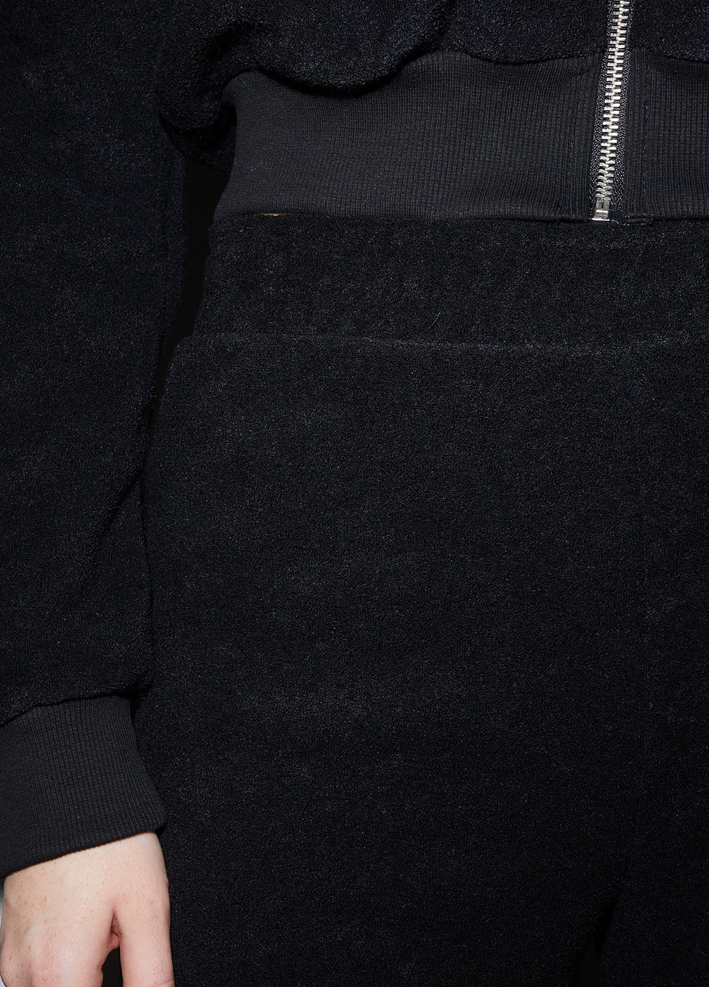 Черные кэжуал зимние прямые брюки C&A