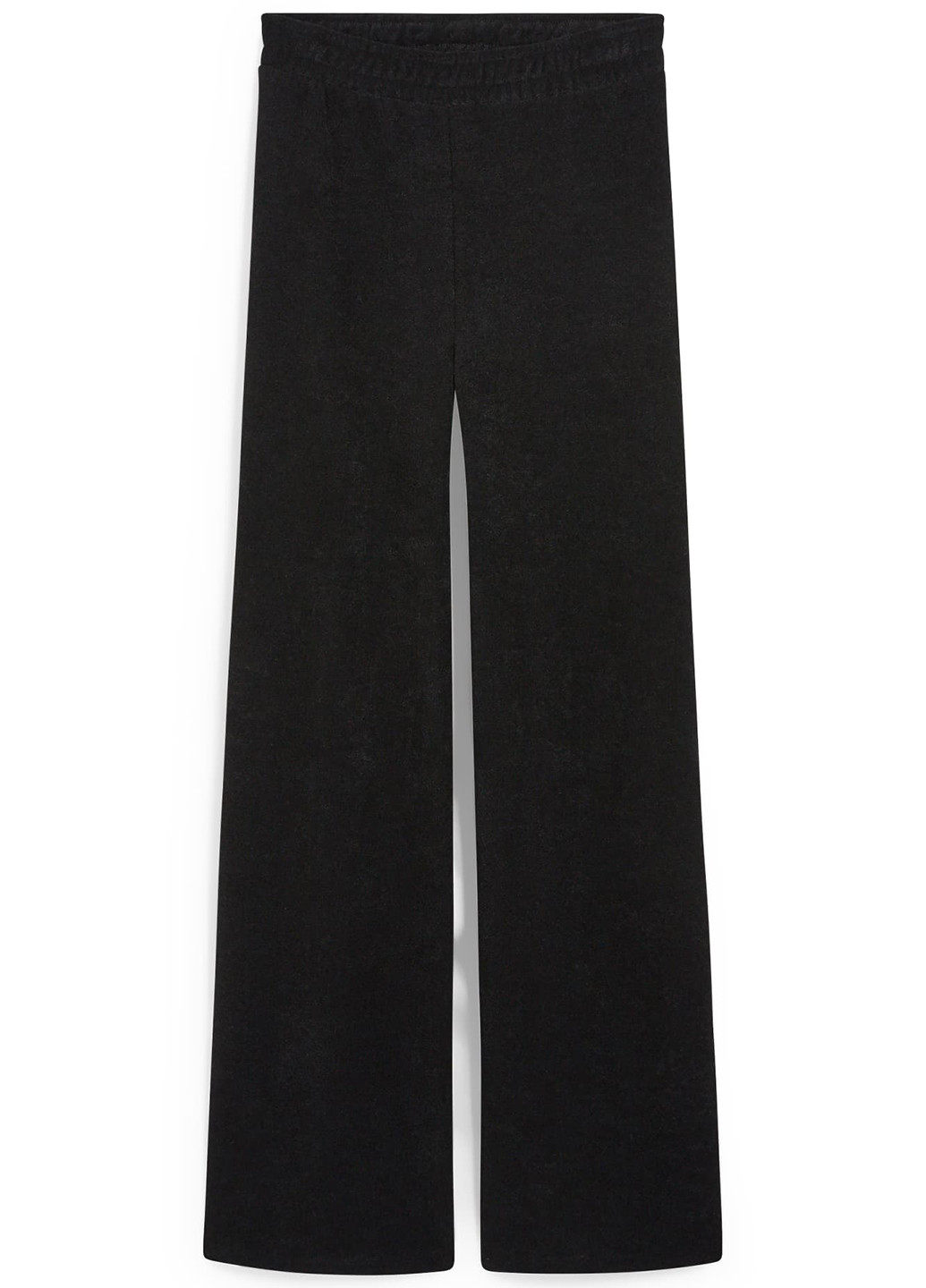 Черные кэжуал зимние прямые брюки C&A