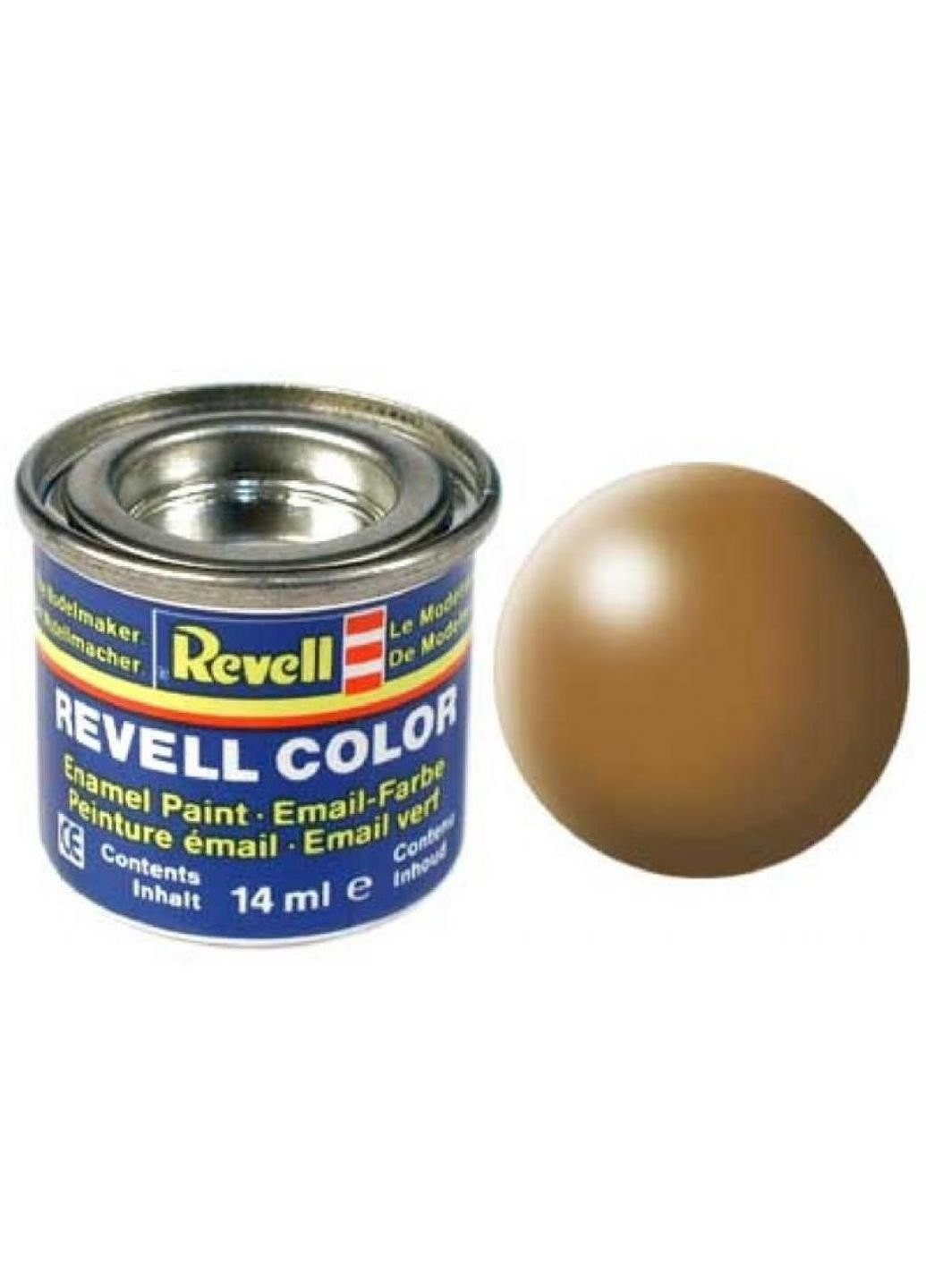 Аксессуары для сборных моделей Краска эмалевая № 382. Древесно-коричневая шелково-матовая,1 (RVL-32382) Revell (254072350)