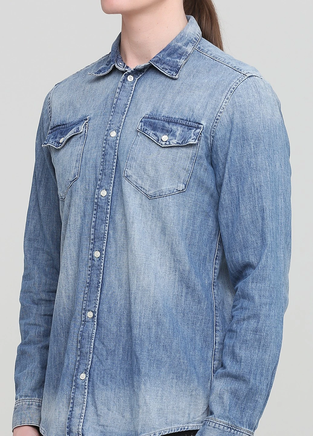 Рубашка джинсова H&M (227362832)