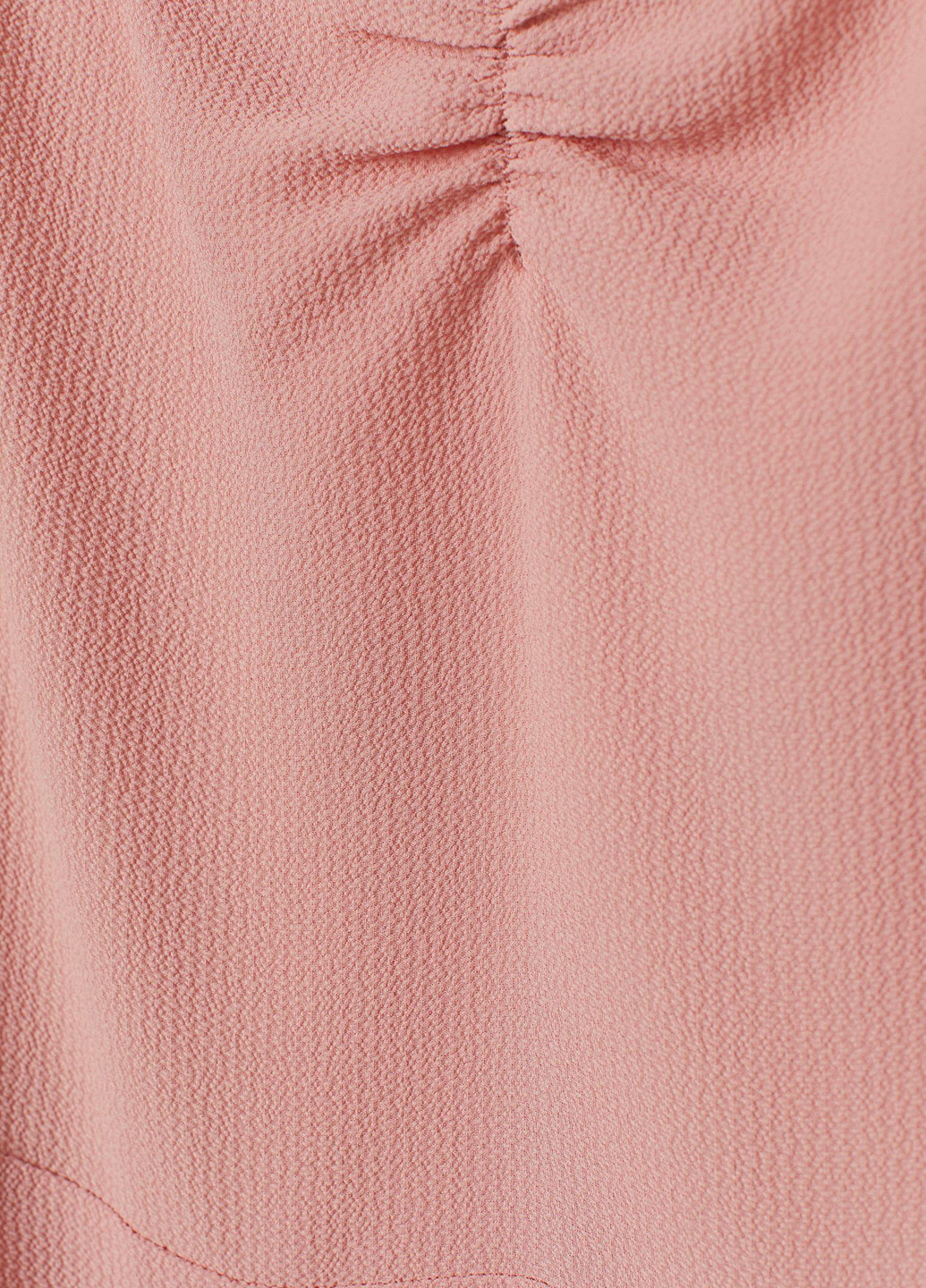 Рожева коктейльна сукня, сукня H&M однотонна