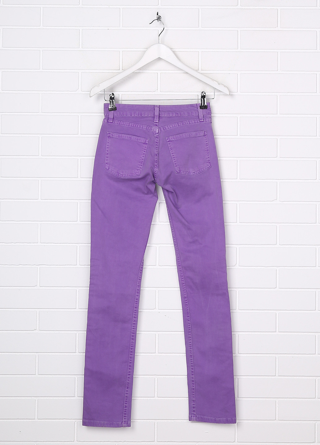 Джинси American Apparel однотонні фіолетові джинсові