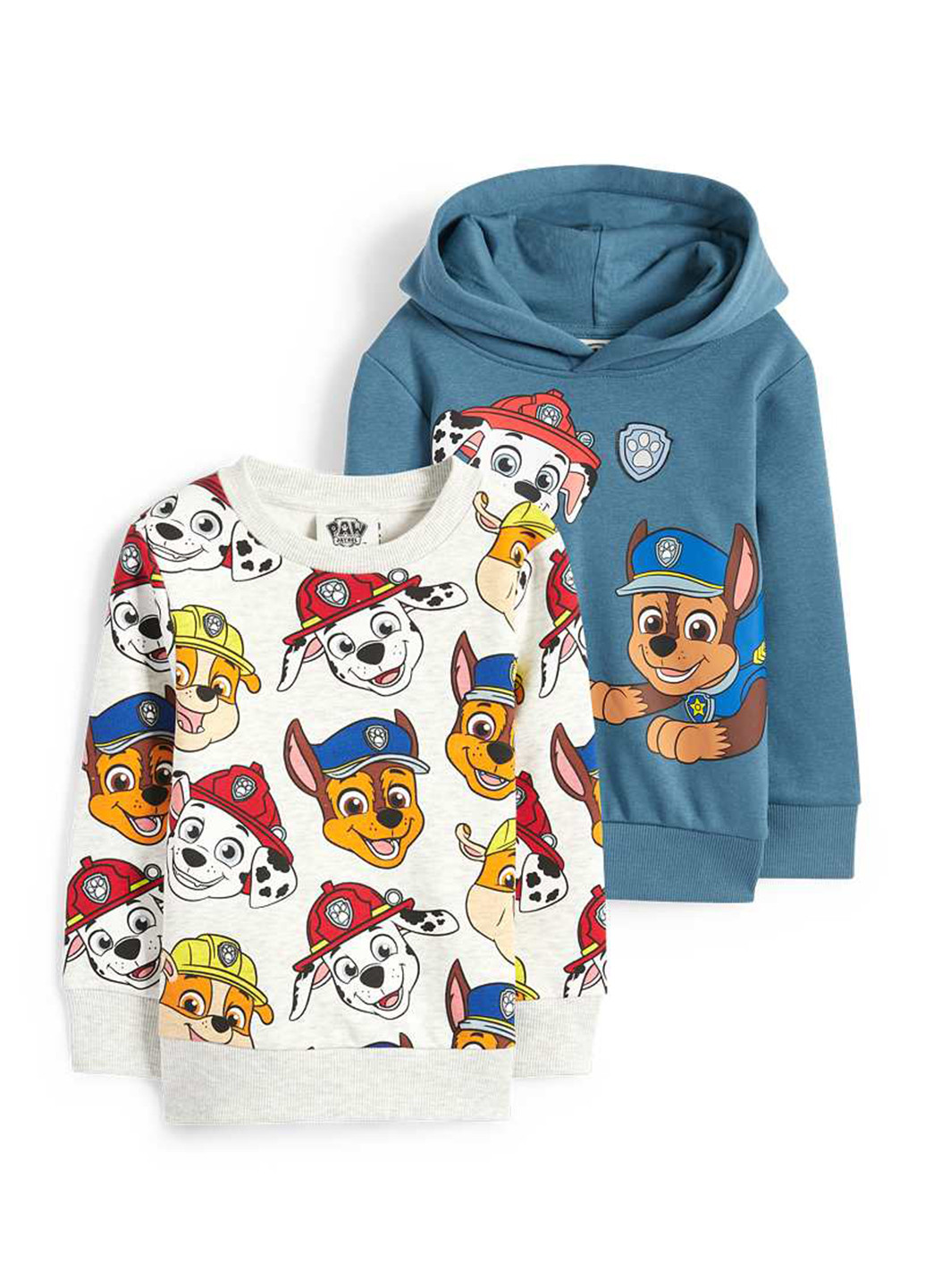 Комбинированный демисезонный комплект (худи, свитшот) C&A