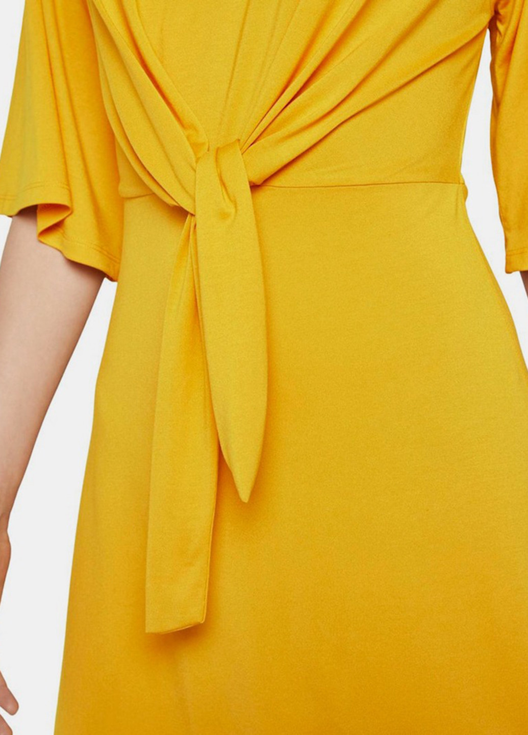 Жовтий кежуал сукня Tom Tailor однотонна