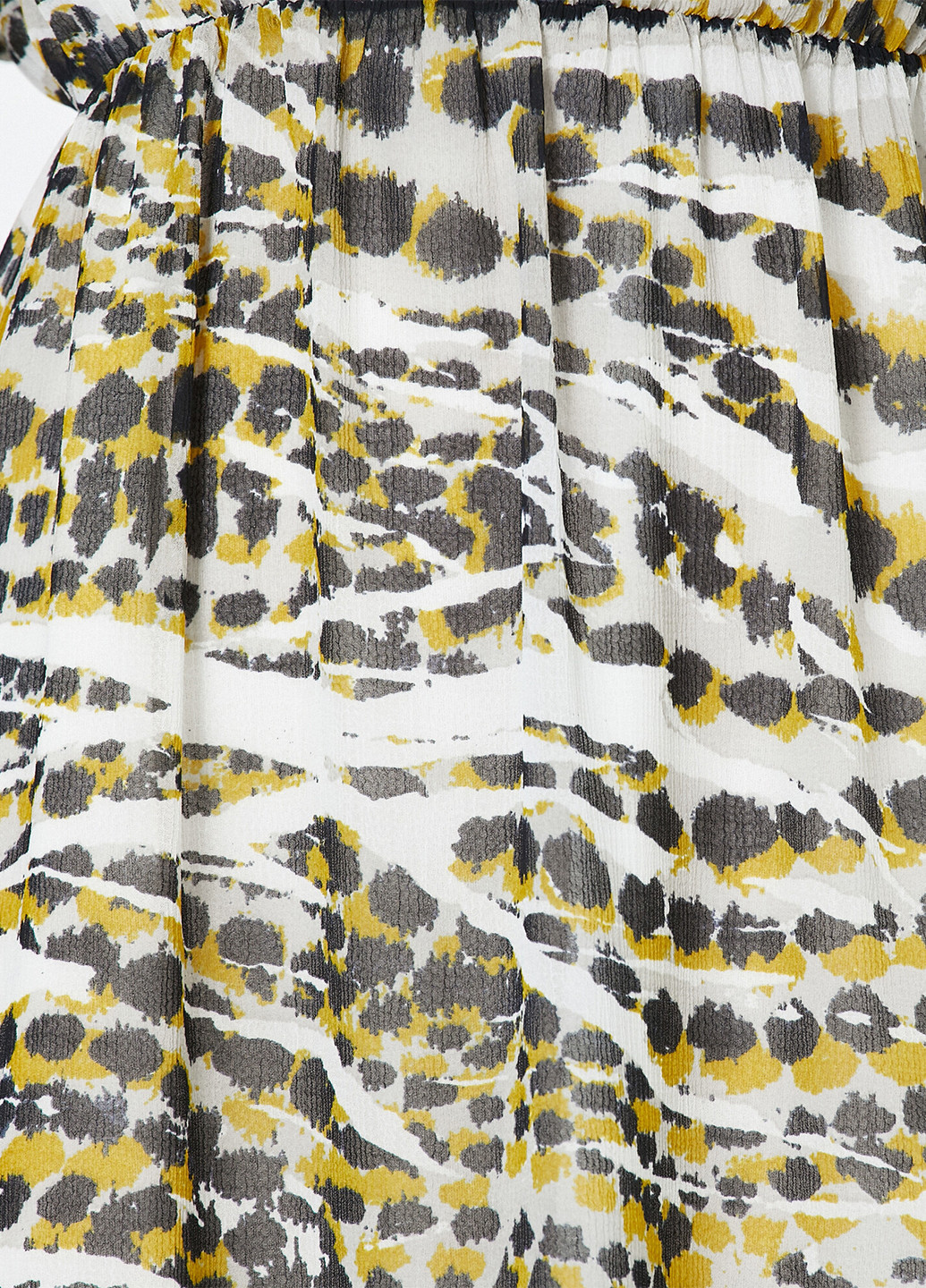 Комбінована кежуал сукня з відкритими плечима KOTON з абстрактним візерунком