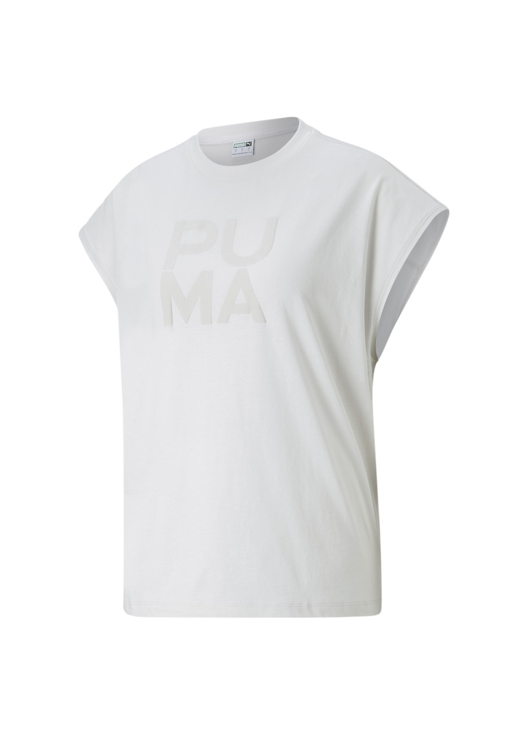 Серая всесезон футболка infuse sleeveless women's tee Puma