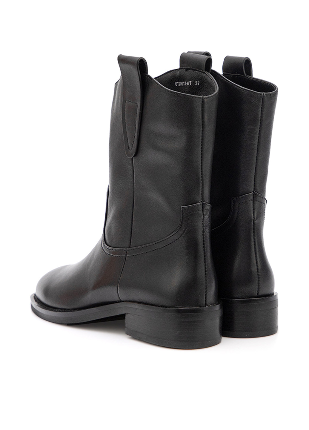 Черные осенние полусапоги Respect