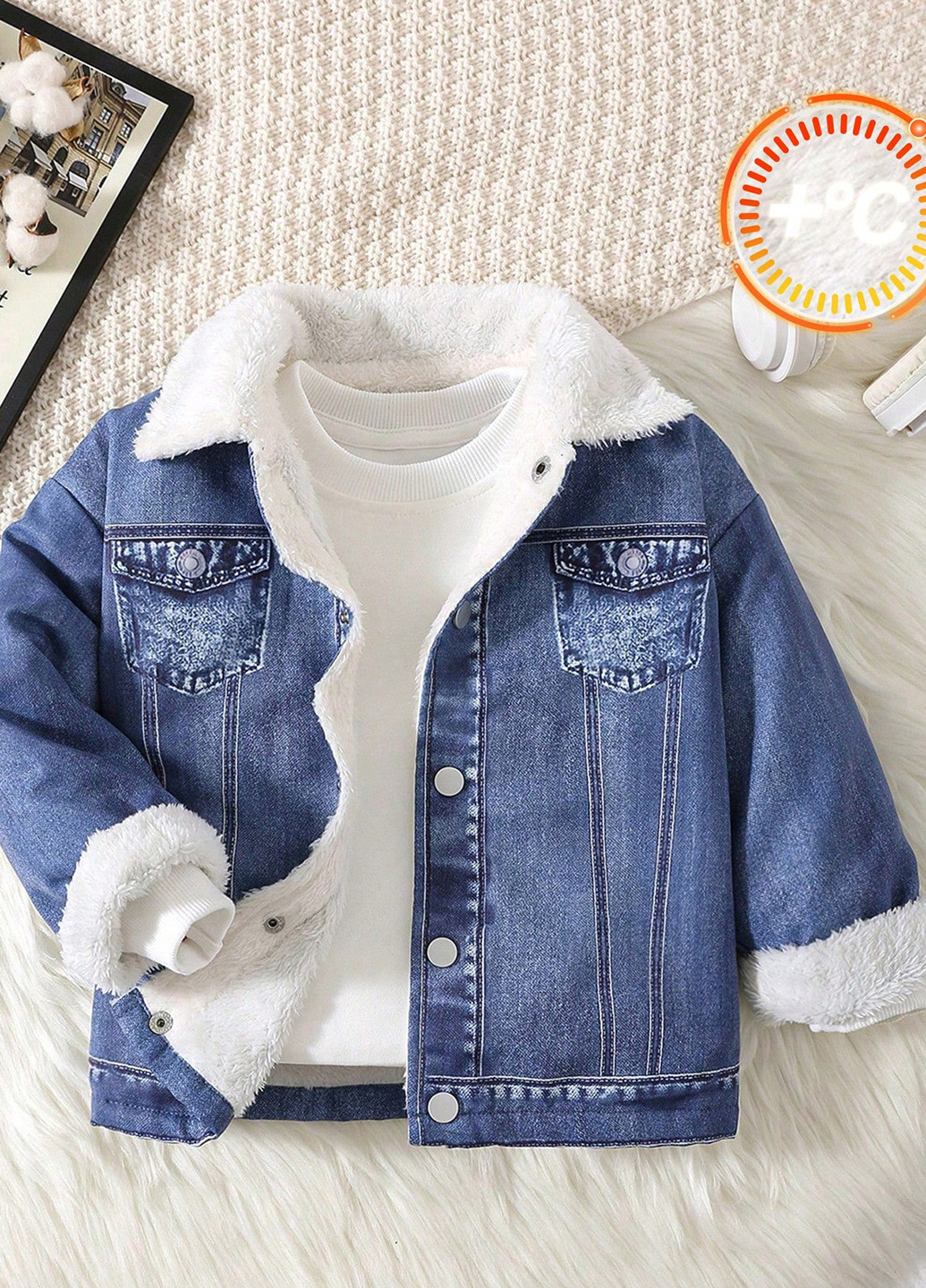 Комбинированная демисезонная куртка SHEIN