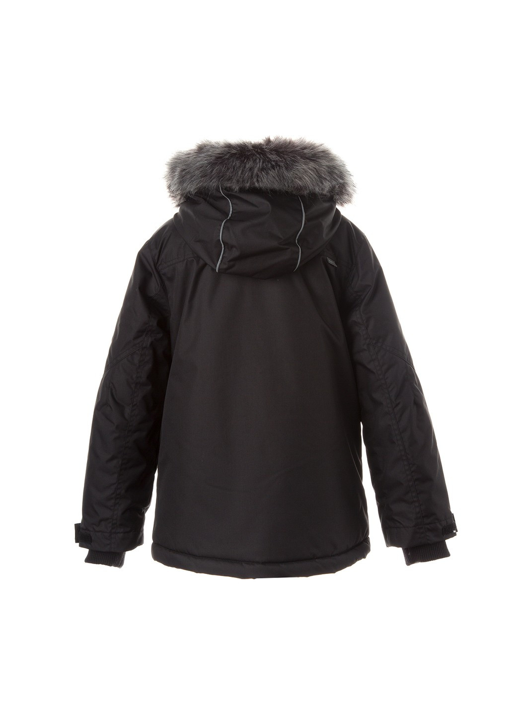 Черная зимняя куртка зимняя marten 2 Huppa