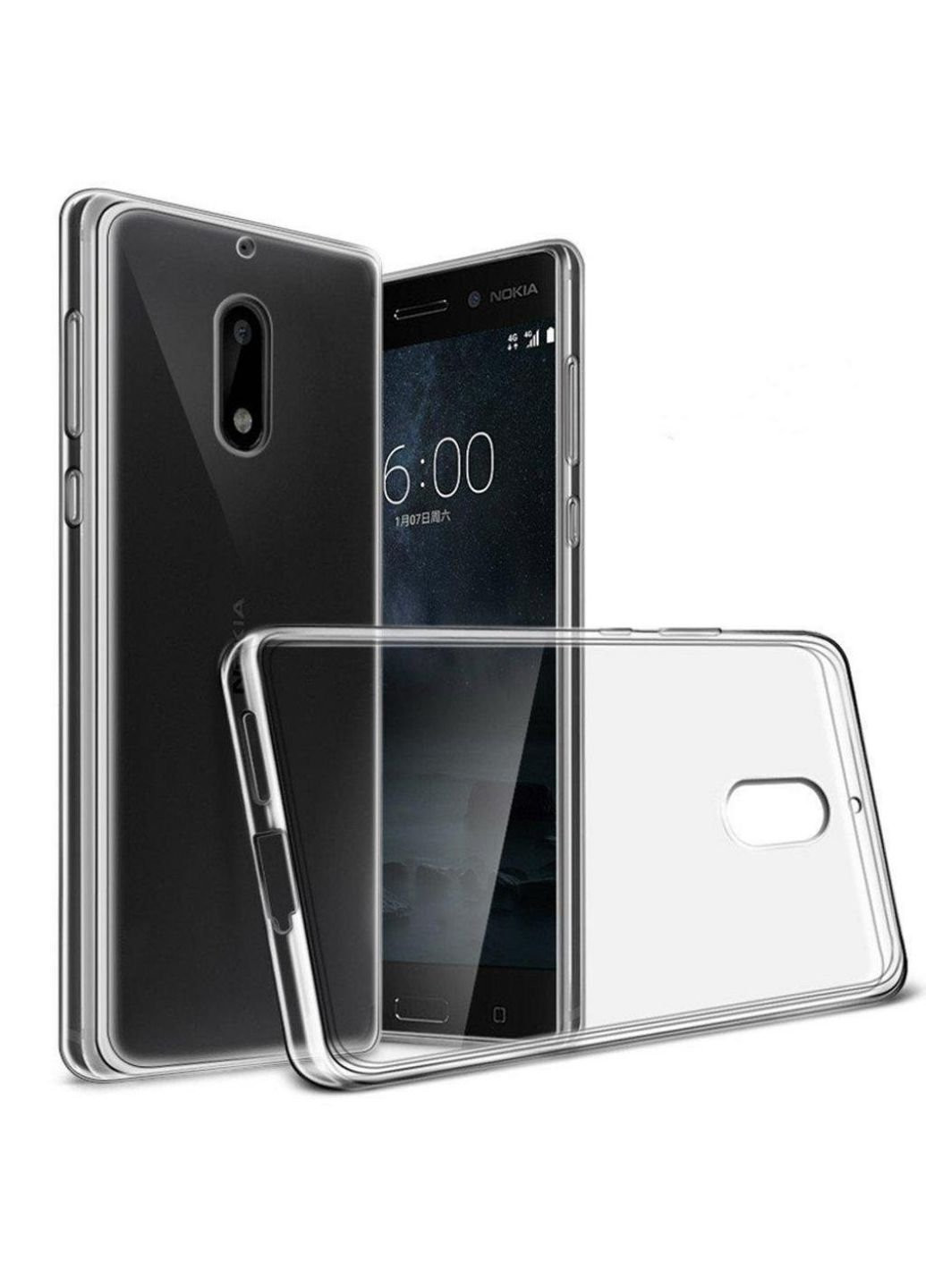 Чехол для мобильного телефона (смартфона) Nokia 3 TPU Clear (SC-N3) Smartcase (201493112)