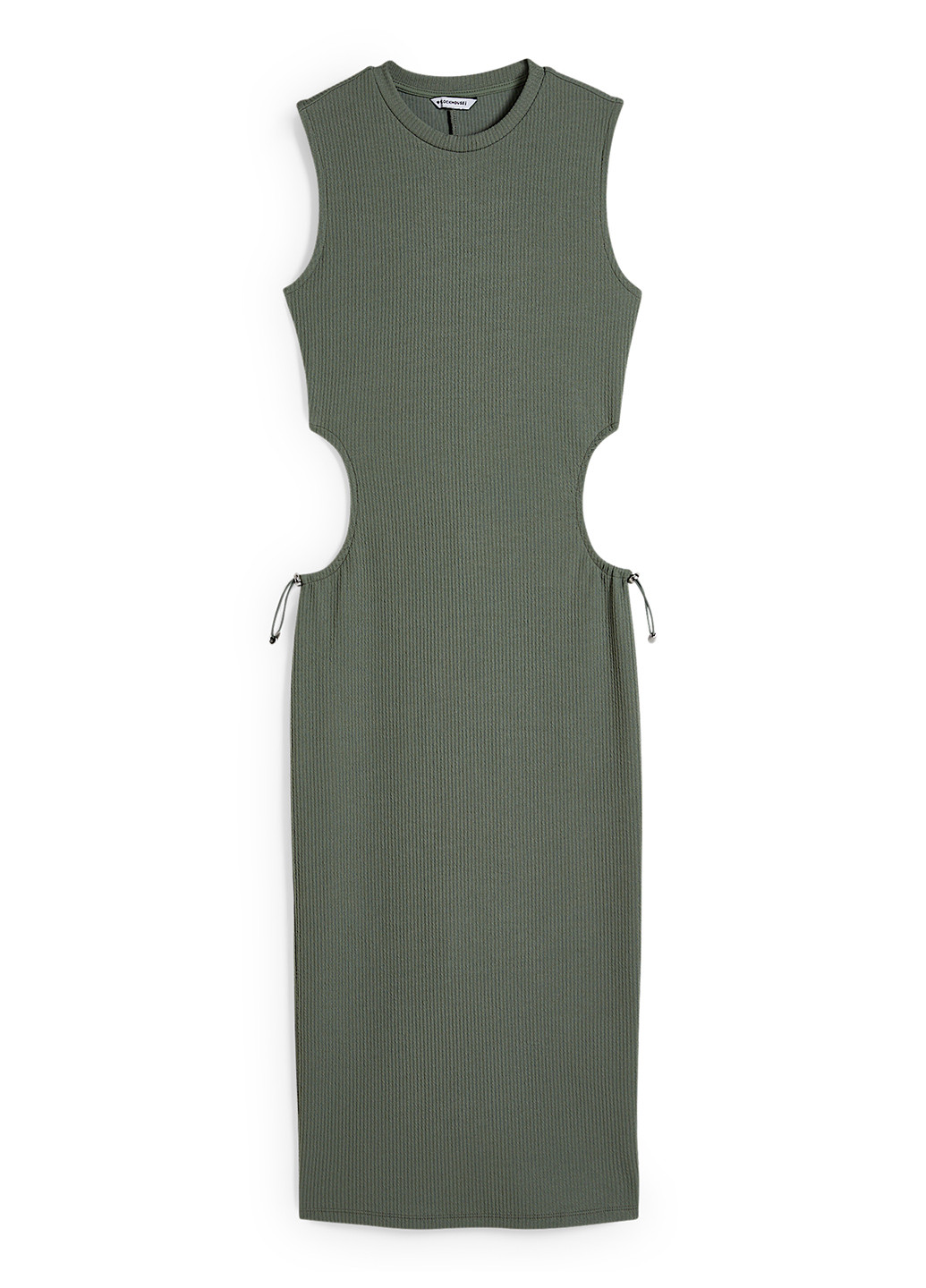 Оливкова кежуал сукня силуетна C&A однотонна