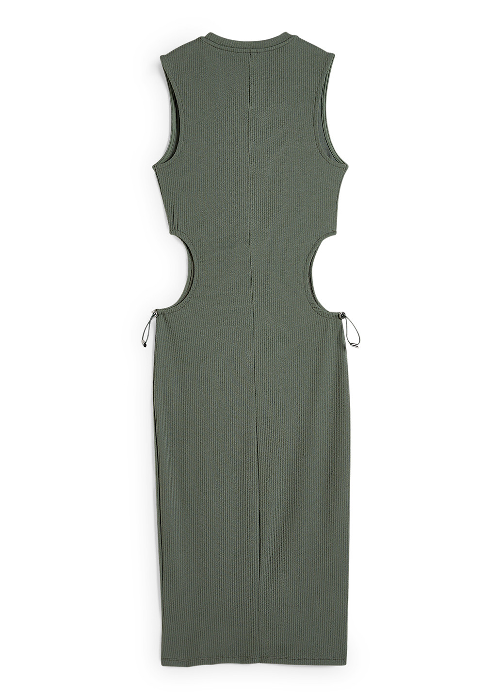 Оливкова кежуал сукня силуетна C&A однотонна