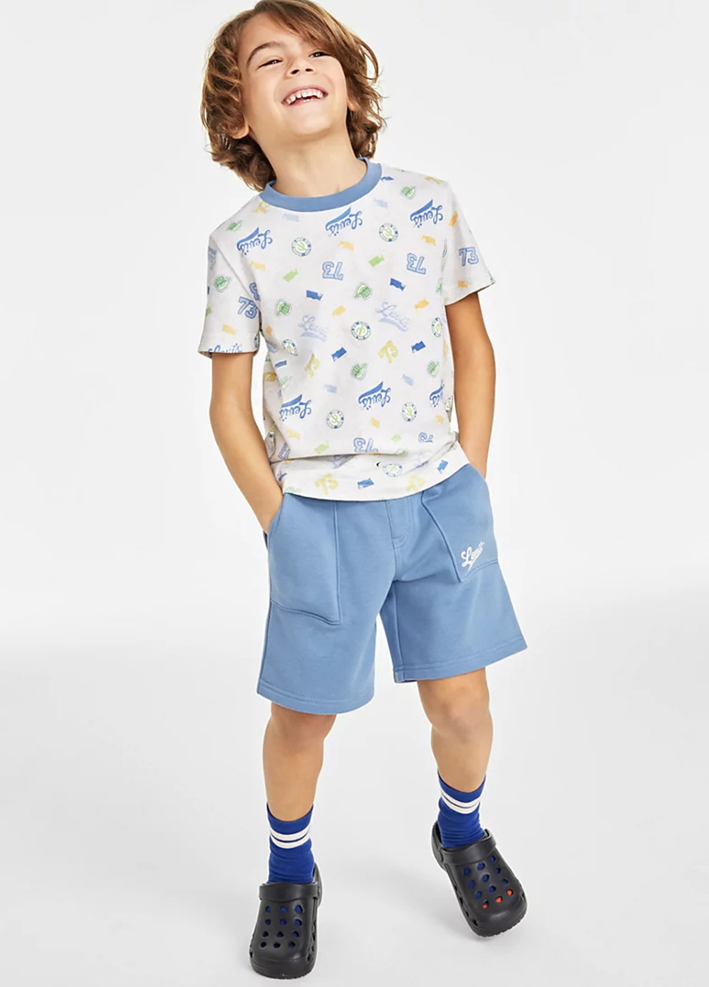 Комбінований літній комплект (футболка, шорти) Levi's