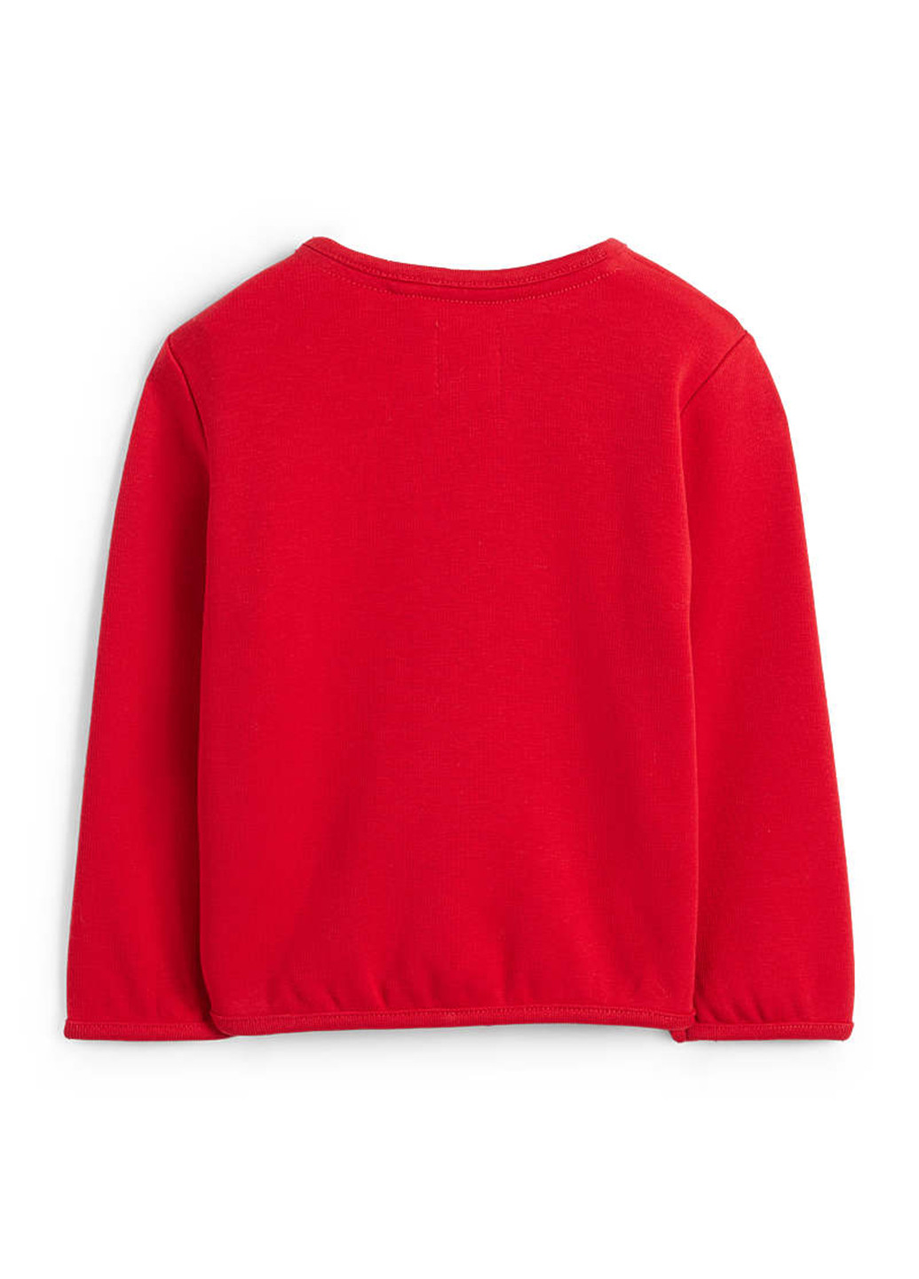 Красный свитшот C&A новогодний без декора (367740129)