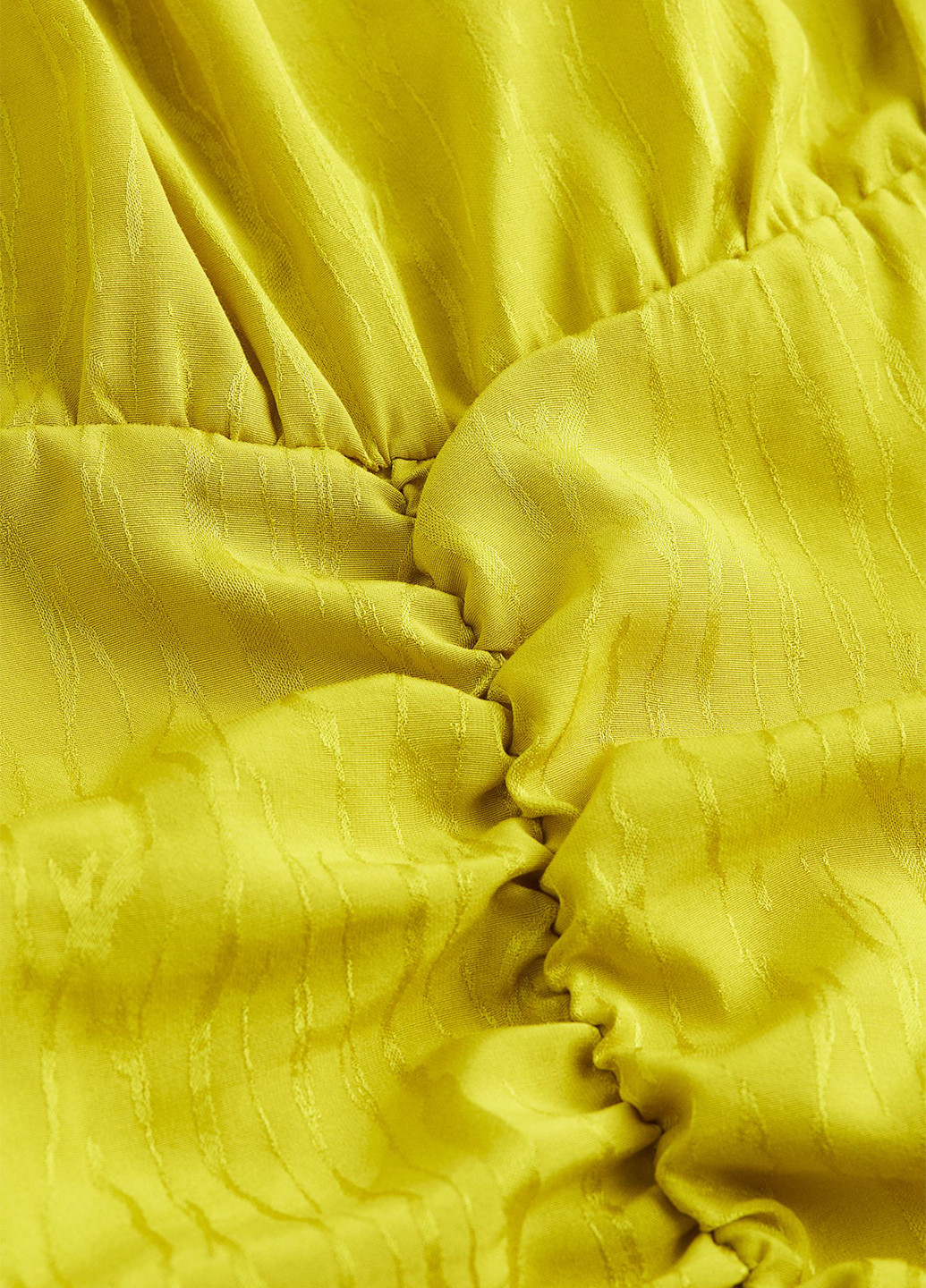 Жовтий кежуал, коктейльна сукня футляр H&M однотонна