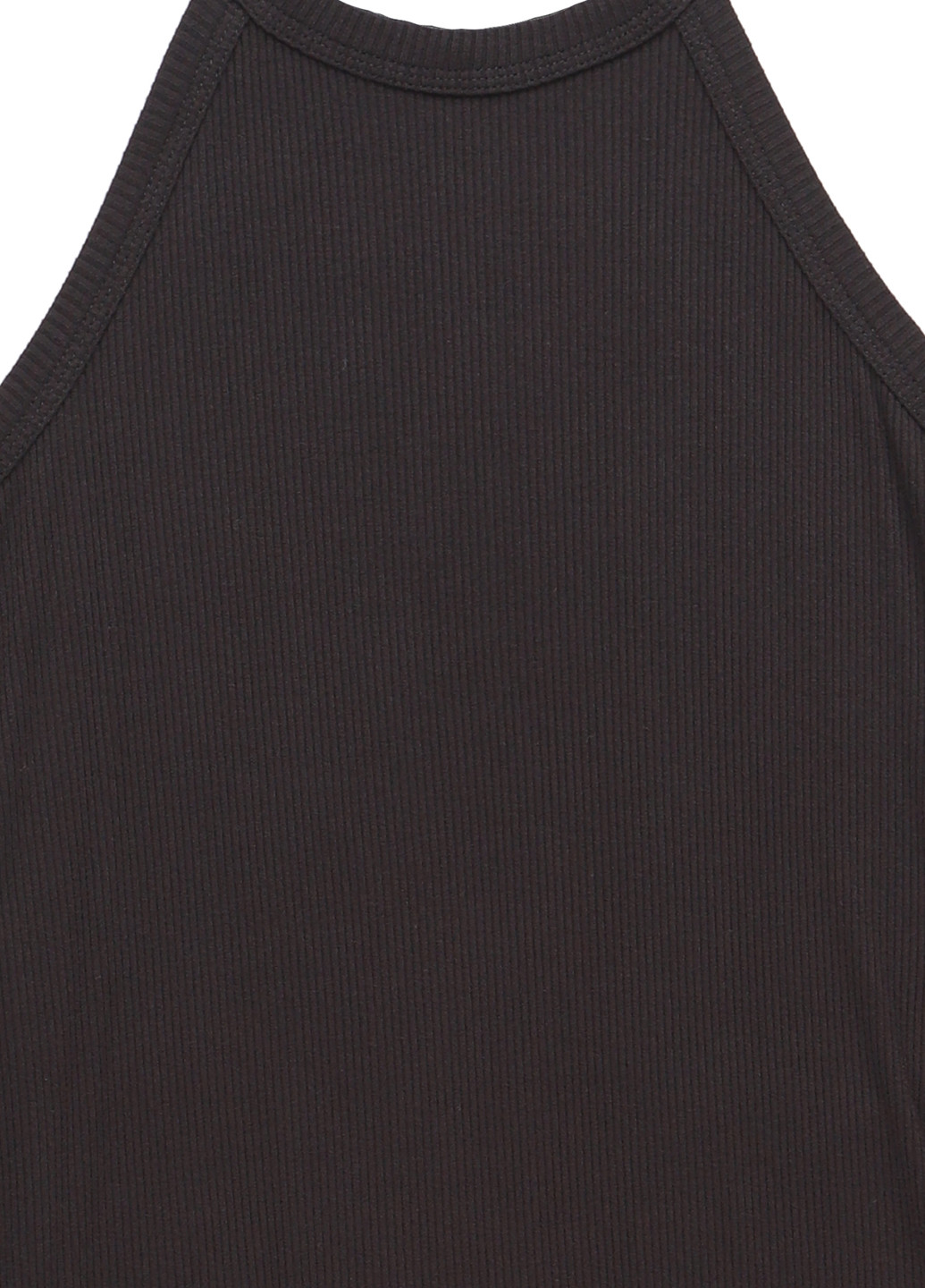 Черное кэжуал платье а-силуэт, платье-майка Madewell однотонное