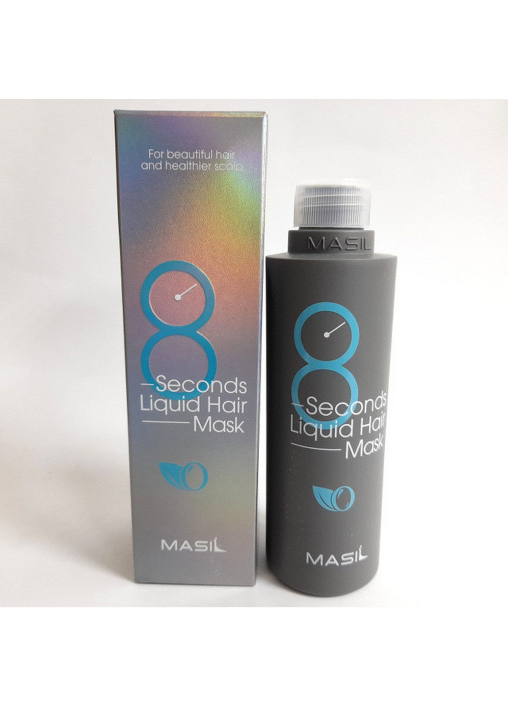 Маска відновлення та об'єму для волосся 8 Seconds Liquid MASIL (254844314)