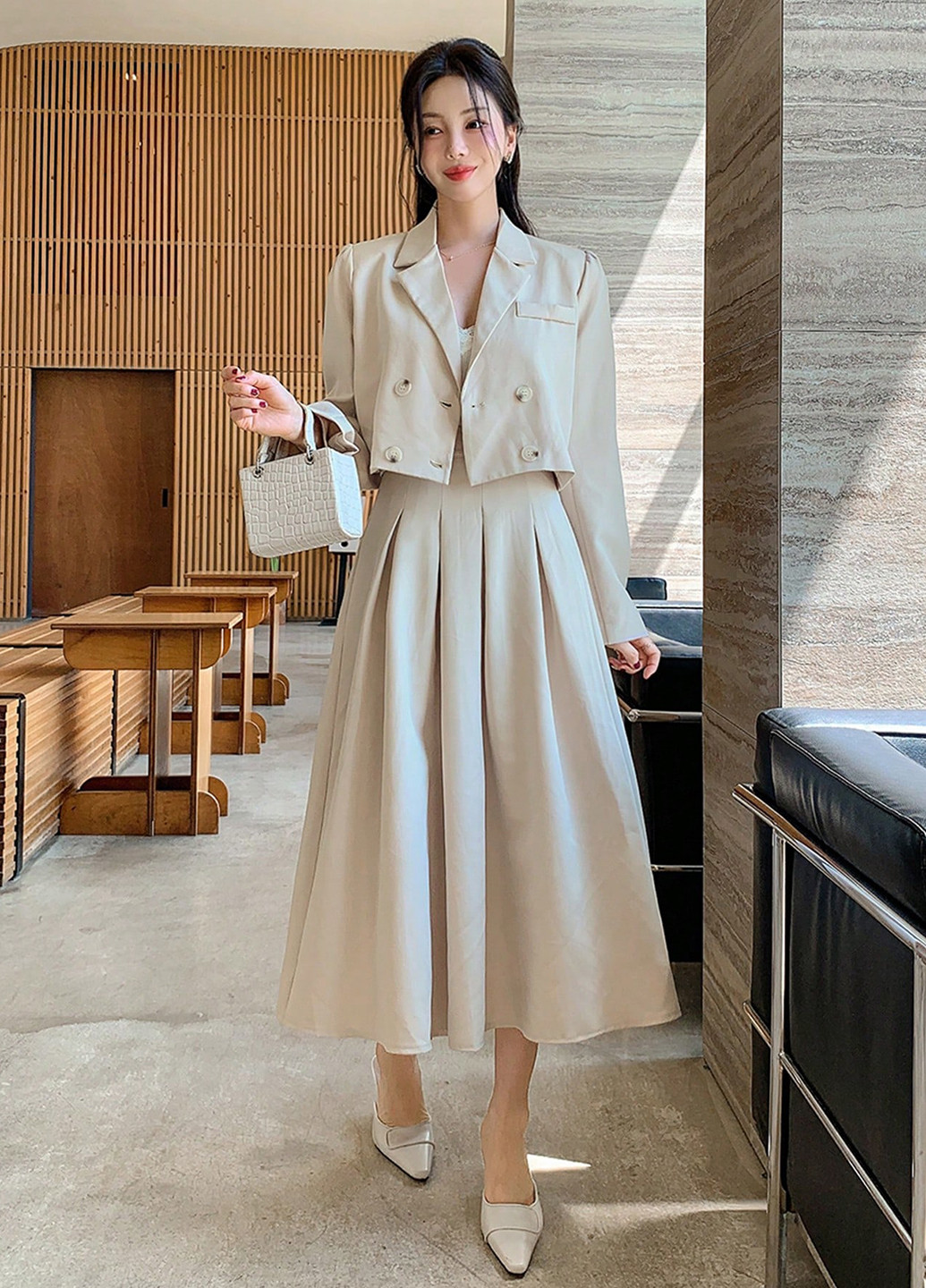 Костюм (жакет, спідниця) SHEIN (366747813)