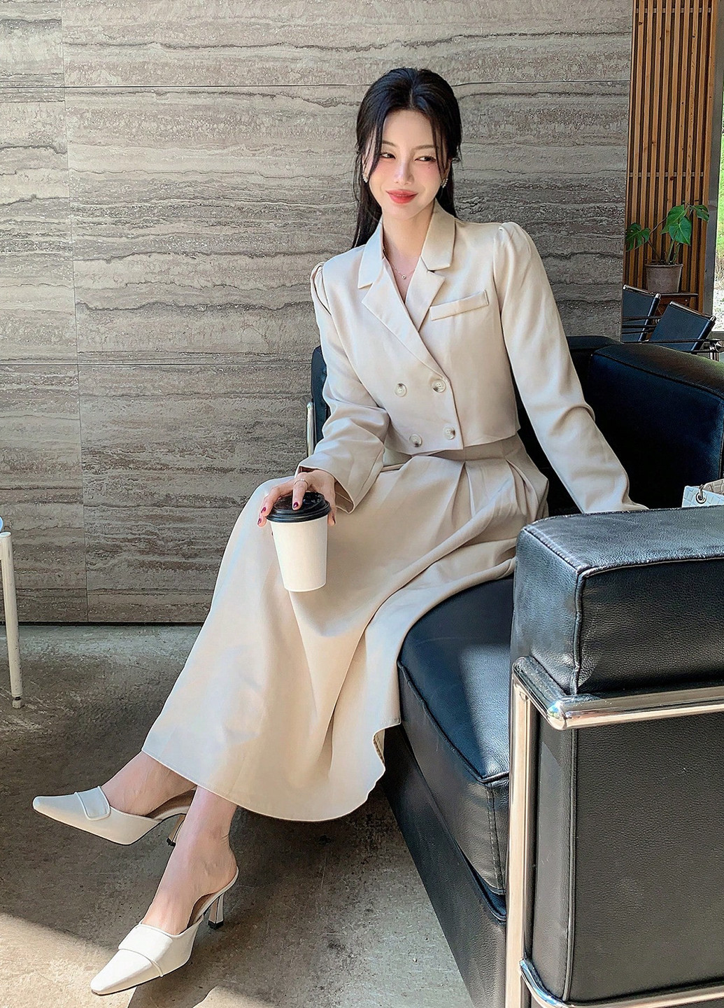 Костюм (жакет, спідниця) SHEIN (366747813)