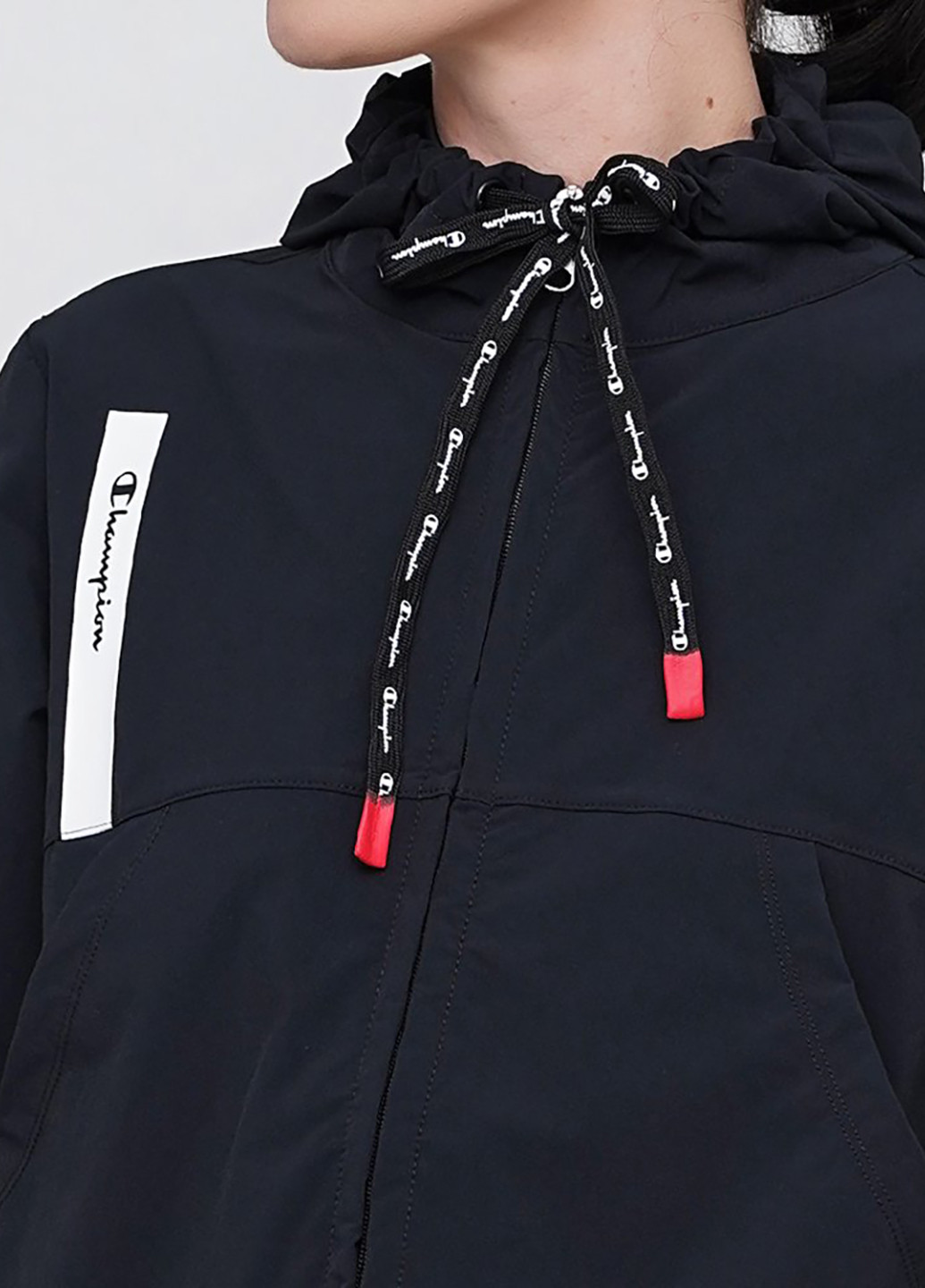 Черная демисезонная куртка Champion Full Zip Sweatshirt