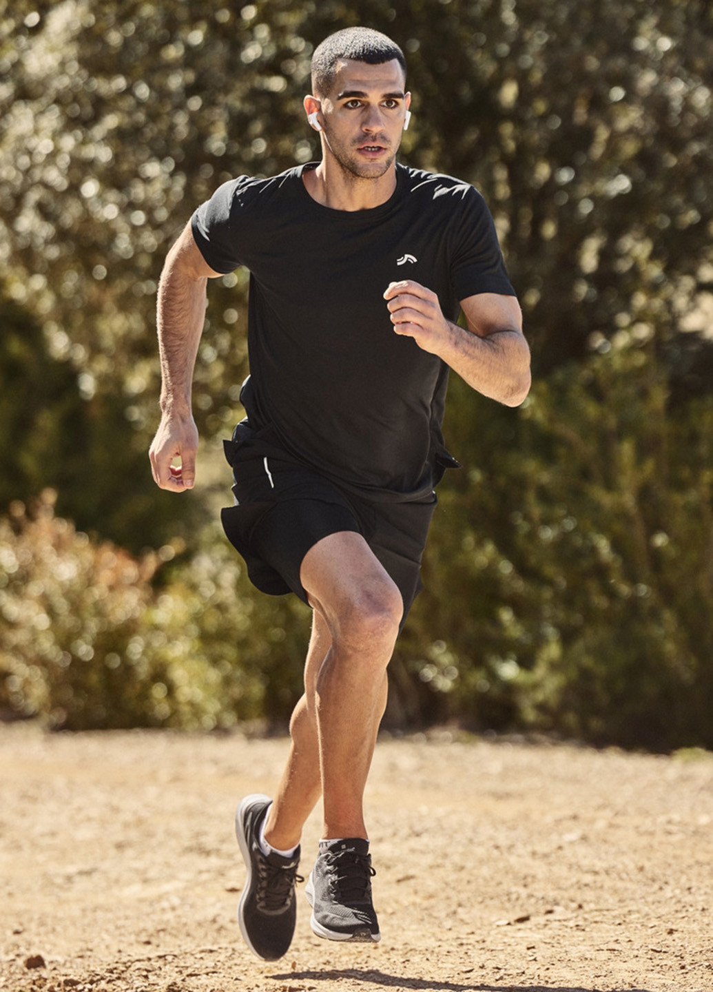 Чорна футболка Crivit