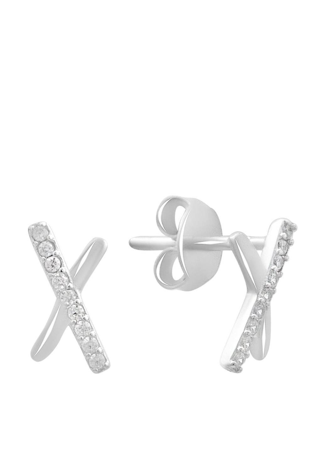 Серьги Silver Flame (350941331)