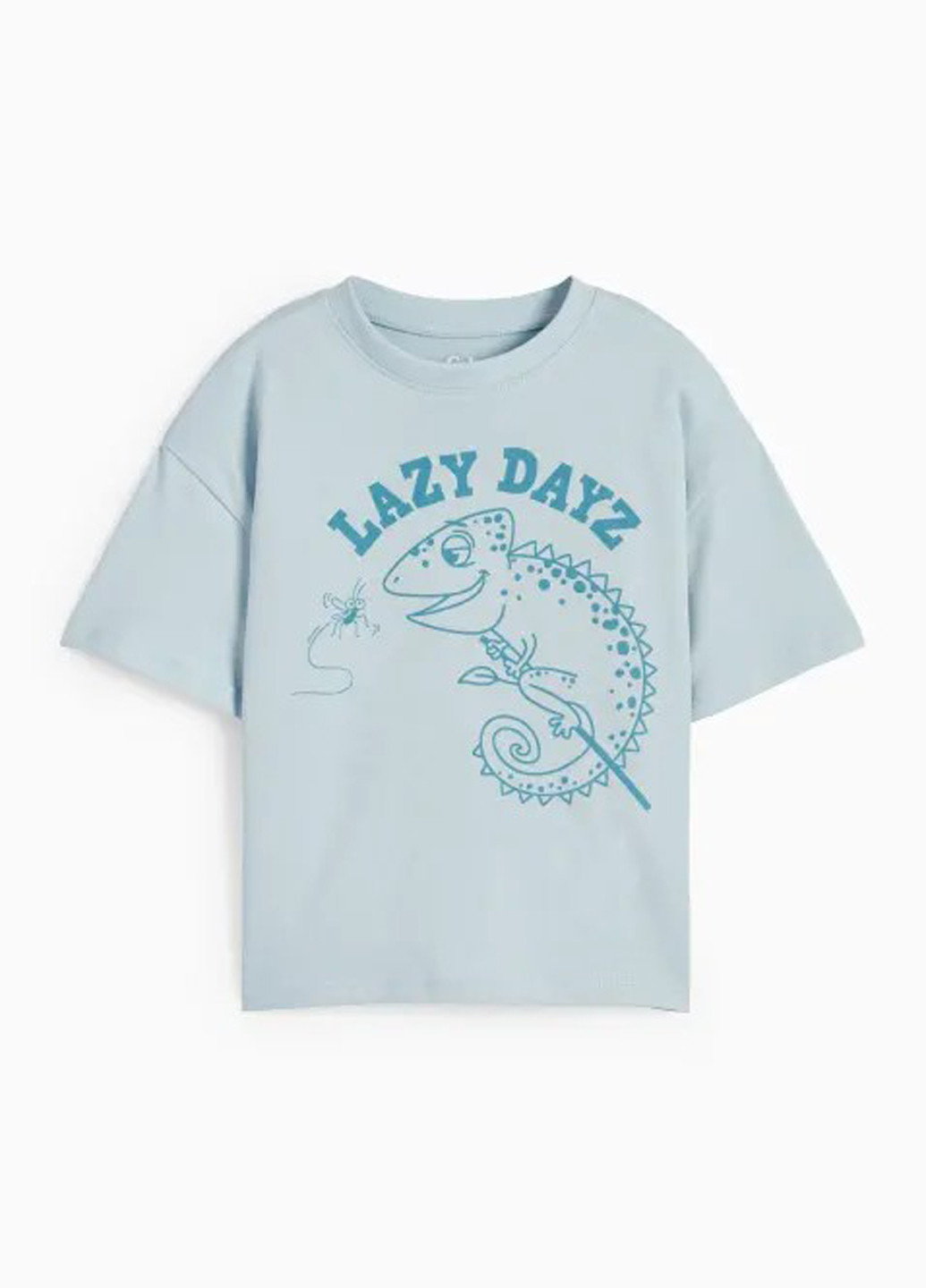 Світло-бірюзова літня футболка C&A