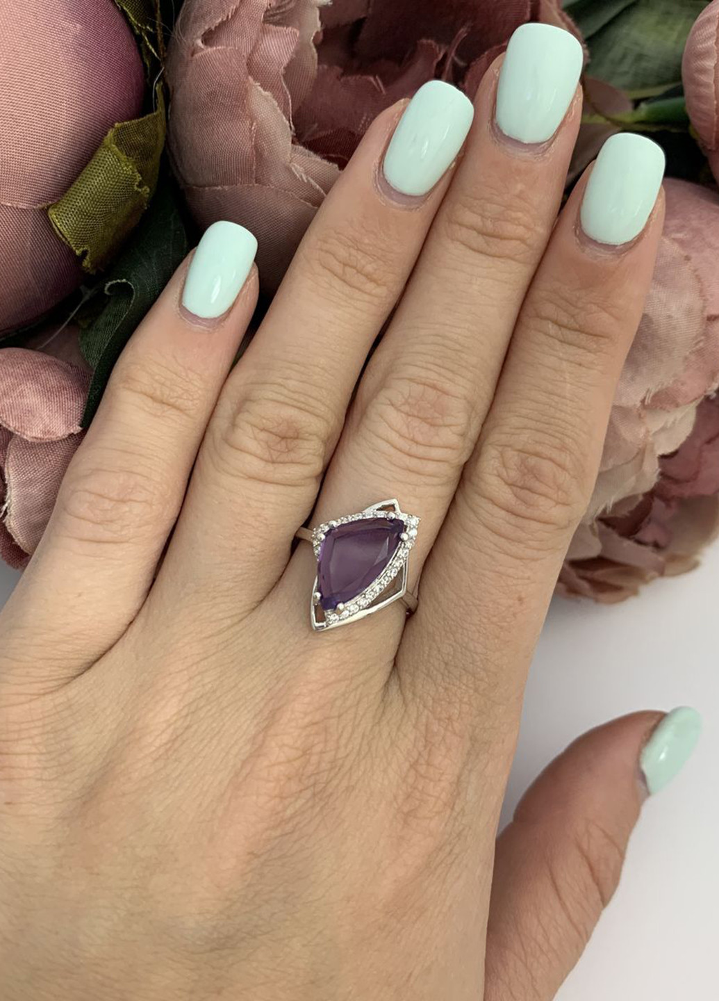 Кольцо Silver Flame (247615581)