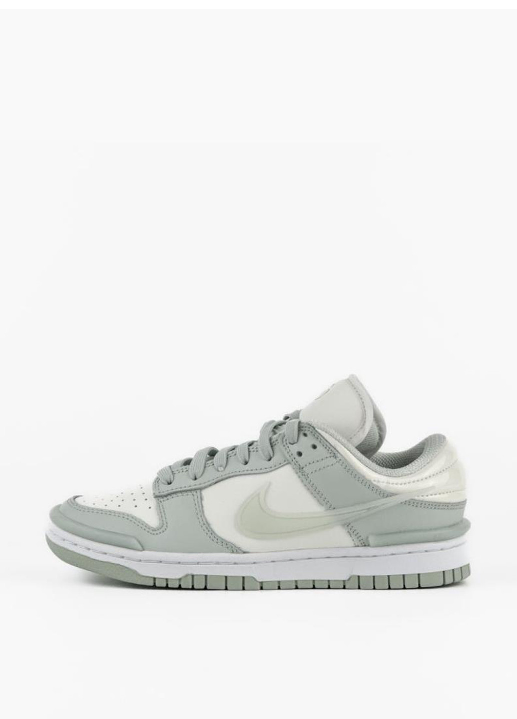 Кроссовки DZ2794-004 Nike Dunk Low Twist светло-серые демисезоны (317218269)