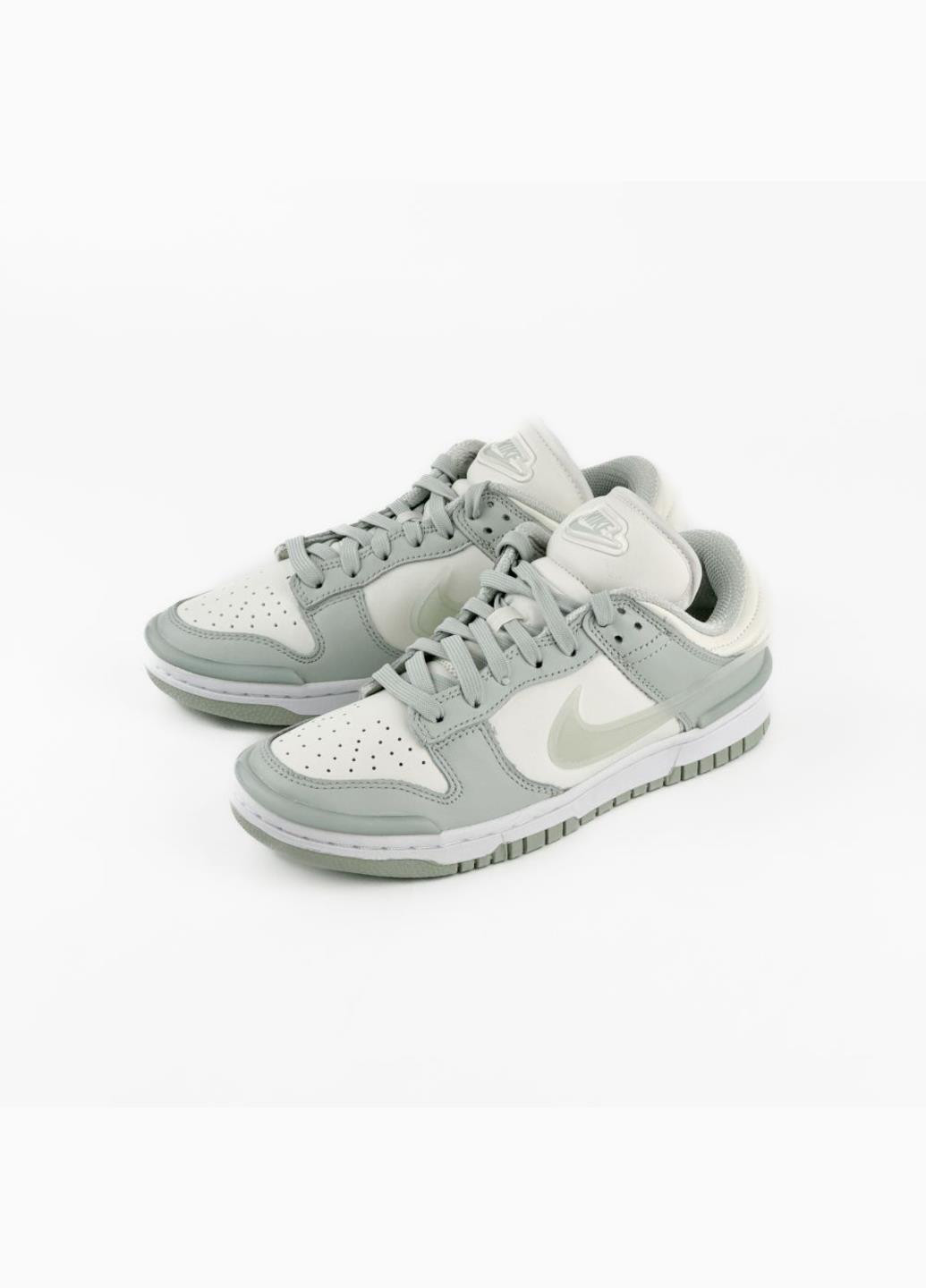 Кроссовки DZ2794-004 Nike Dunk Low Twist светло-серые демисезоны (317218269)